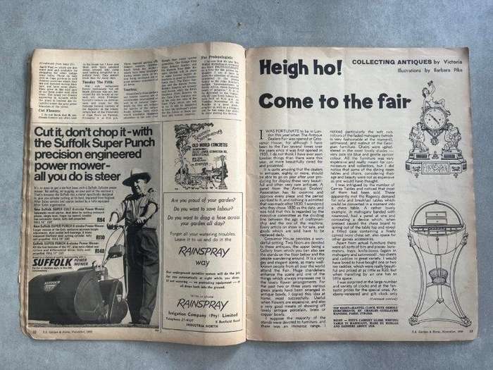 House & Home in South Africa October/November 1965 - South African Garden & Home