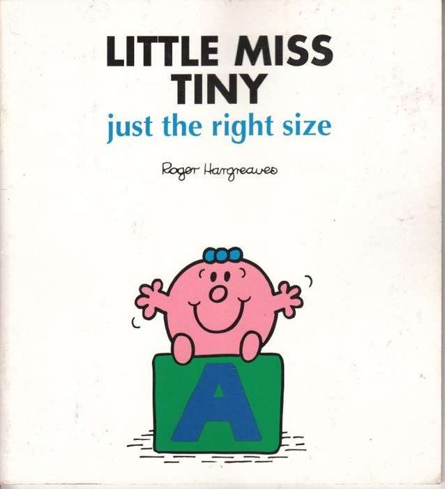 Little Miss Tiny Just The Right Size (Large Format) - Hargreaves, Roger
