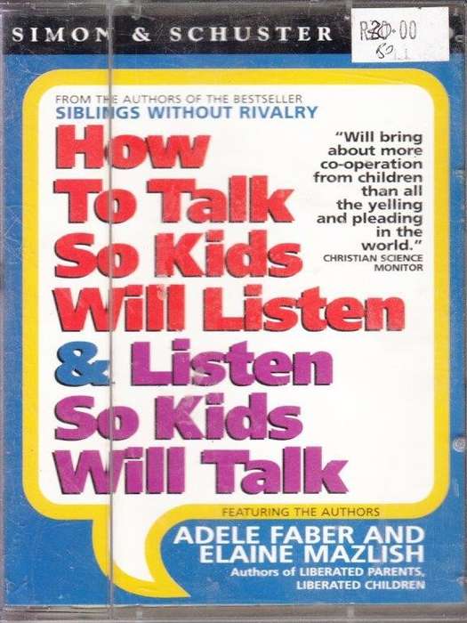 How to Talk to Kids so Kids Will Listen (Audio Tape_ - Hancock, Tony