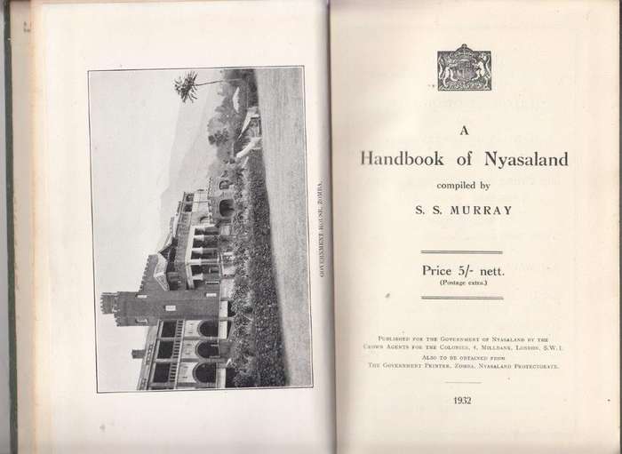 A Handbook of Nyasaland (1932, Hardcover - Murray, S. S.