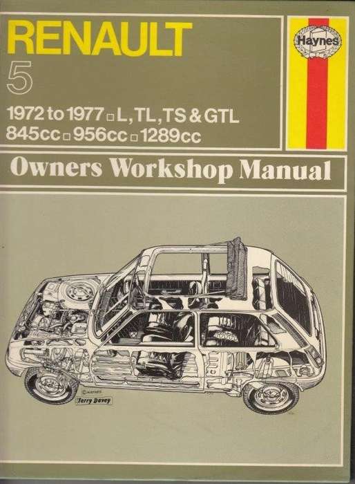 Renault 5 Owners Workshop Manual - Haynes, J. H. & Parker, Tim