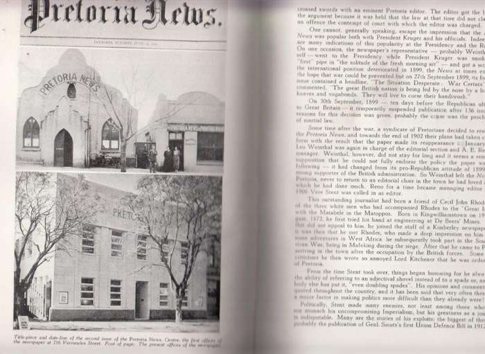 The Pretoria Press Story (Hardcover) - Behrens, H. P. H