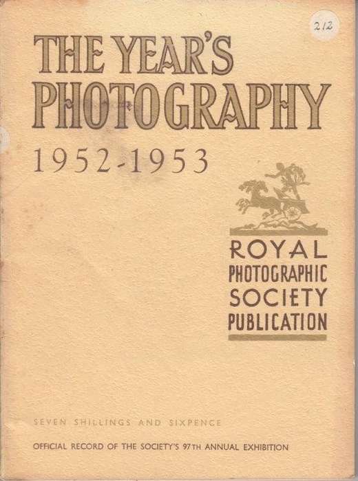 The Year's Photography 1952-1953 - Royal Photographic Society