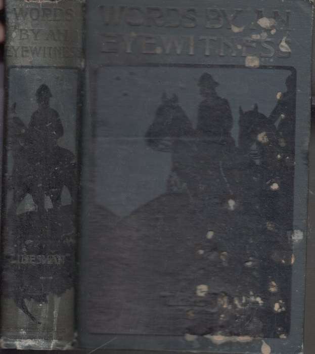 Words by an Eyewitness  - The Struggle in Natal (1901, Hardcover) - Linesman