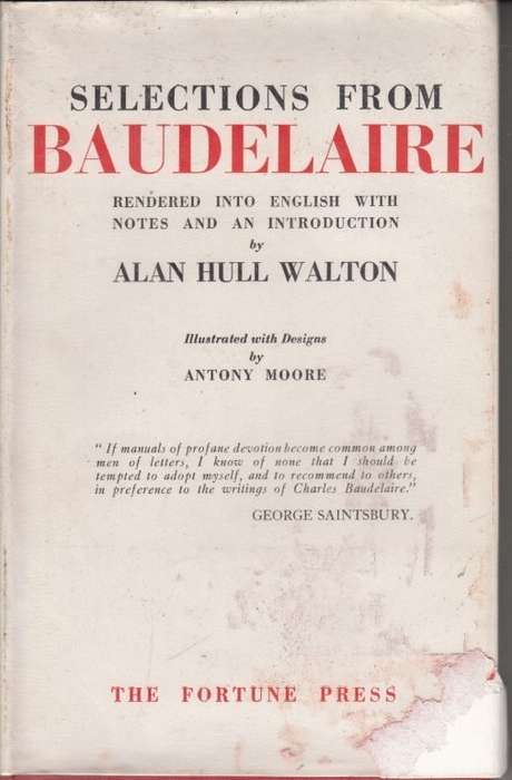 Selections from Baudelaire (Hardcover) - Baudelaire & Walton, Alan Hull