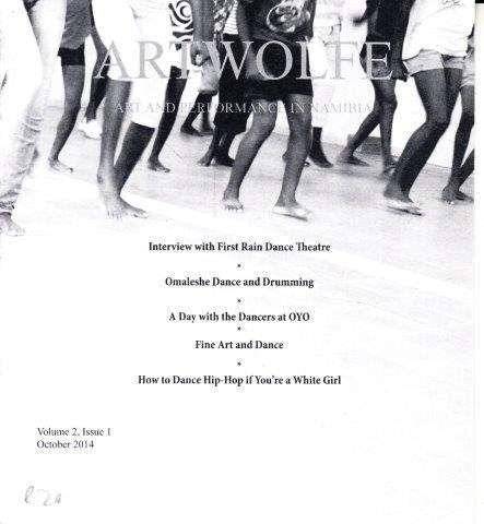 Artwolfe: Art and Performance in Namibia Vol. 2 Issue 1 - Artwolfe
