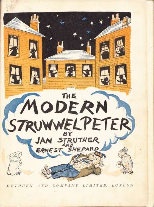 The Modern Struwwelpeter (1936 Hardcover) - Struther, Jan & Shepard, Ernest