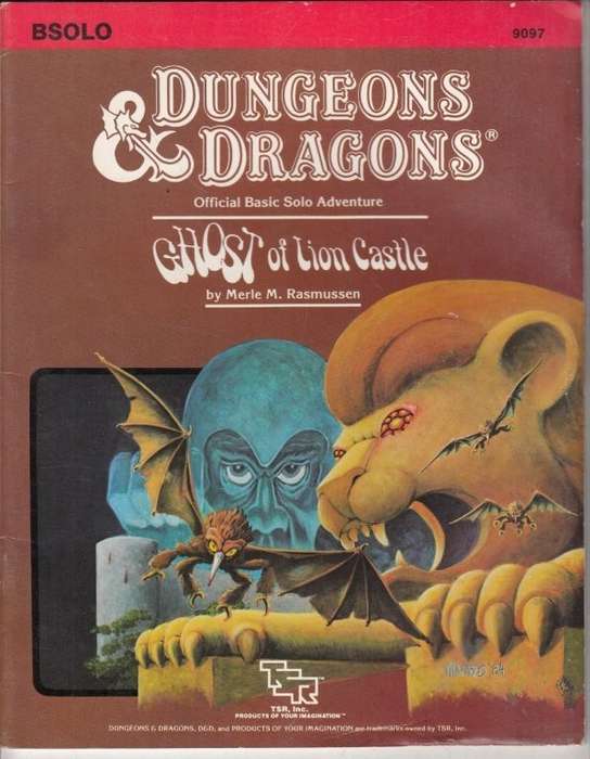 Ghost of Lion Castle (Dungeons & Dragons module BSOLO) - Rasmussen, Merle M.