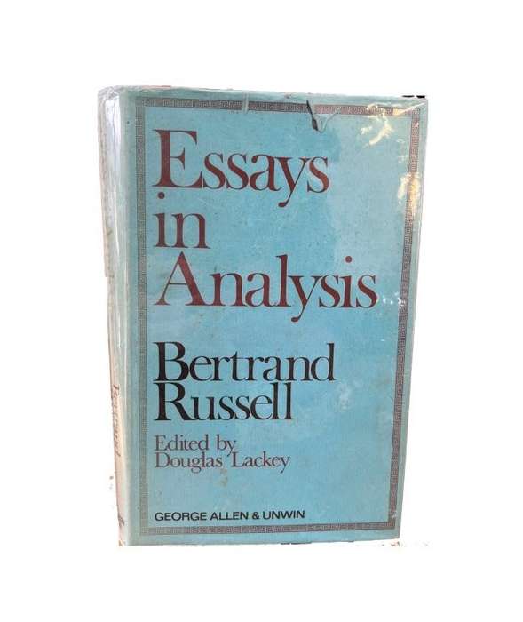 Essays in Analysis (Hardcover) - Russell, Bertrand