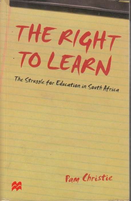 The Right to Learn - Christie, Pam