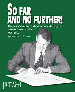 So Far and No Further (Special Order ALLOW 5-7 Days) - Wood, Richard
