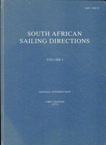 South African Sailing Directions Vol. 1 - Hydrographer