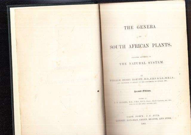 The Genera of South African Plants (1868 Hardcover) - Harvey, William Henry