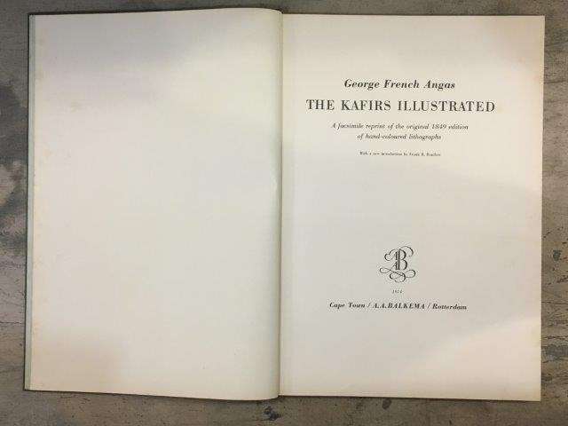 The Kafirs Illustrated (Hardcover, 1974 Balkema Reprint) - Angas, George French