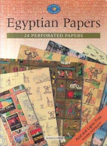 Egyptian Papers: 24 Perforated Papers - Search Press