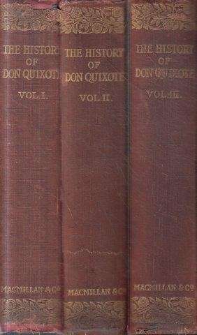 The History of the Valorous & Witty Knight-Errant Don Quixote of the Mancha (3 Vols) - Cervantes