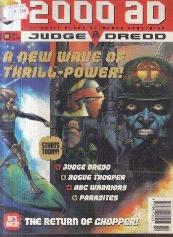 2000AD featuring Judge Dredd Prog 964 - 03 Nov 96 - 2000 AD