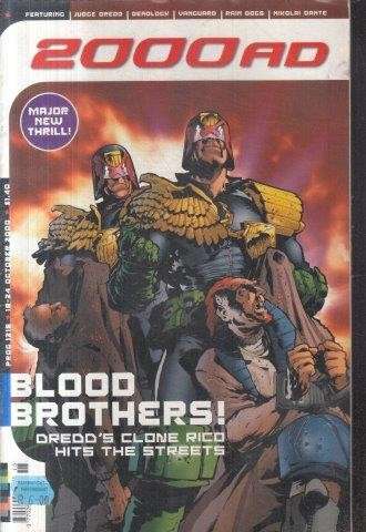 2000AD featuring Judge Dredd Prog 1215 - 18-25 October 2000 - 2000 AD