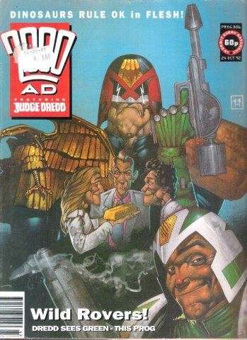 2000AD featuring Judge Dredd Prog 806 - 24 Oct 92 - 2000 AD