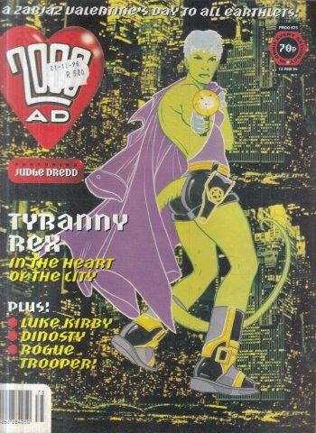 2000AD featuring Judge Dredd Prog 875 - 18 Feb 94 - 2000 AD