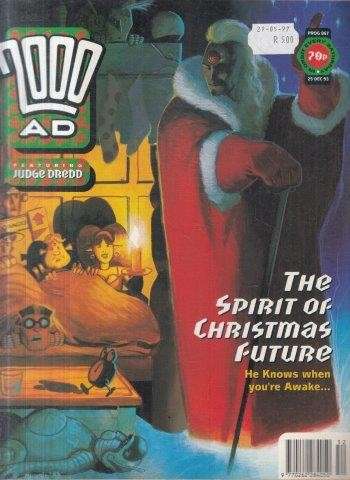 2000AD featuring Judge Dredd Prog 867 - 25 Dec 93 - 2000 AD