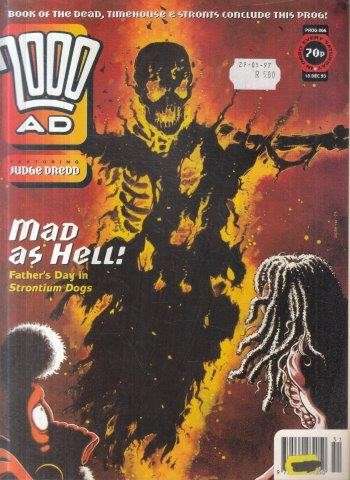 2000AD featuring Judge Dredd Prog 866 - 18 Dec 93 - 2000 AD