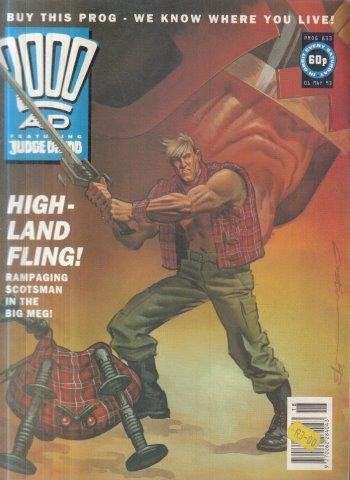 2000AD featuring Judge Dredd Prog 833 - 01 May 93 - 2000 AD