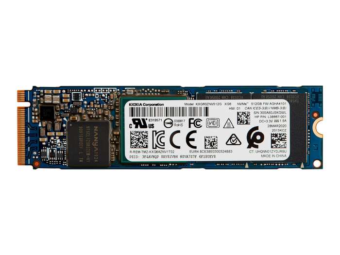 Hp 512Gb Pci-E 3X4 Nvme M2 Ssd