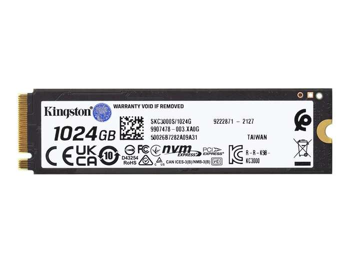KINGSTON 1024G KC3000 M.2 2280 NVME SSD