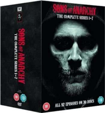 Sons Of Anarchy: Complete Season 1-7 (DVD, Boxed set)