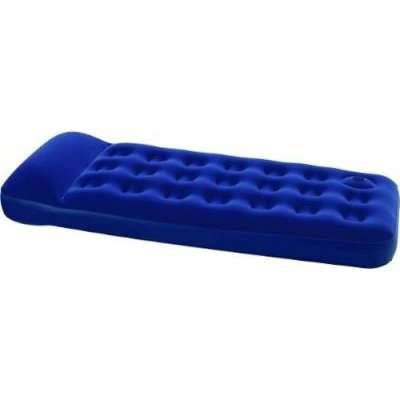 Bestway Easy Inflate Flocked Air Bed (Single) (185 x 76 x 22cm)