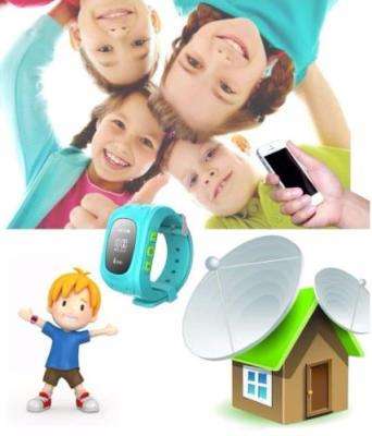 Kids Smart GPS Tracker Watch - White
