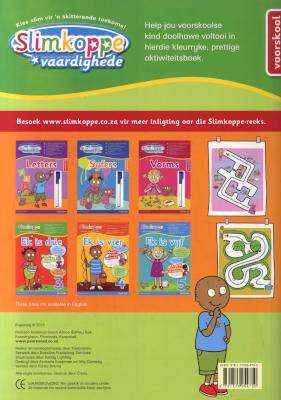 Slimkoppe Vaardighede Doolhowe (Afrikaans, Staple bound)
