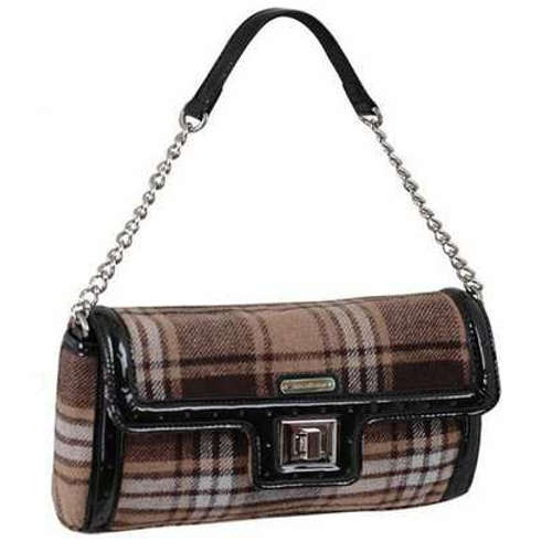 AB Collezioni Ladies Kerr Fabric PU Leather Designer Hand Bag Handbag **NEW**
