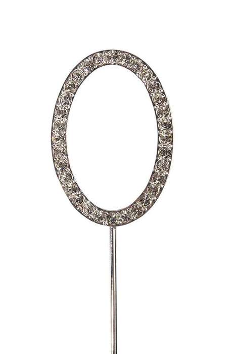 Culpitt O Diamante Letter Topper Wedding Anniversary Birthday Cake Decorations