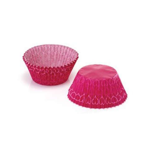5 x 100pk Eddingtons Small Mini Fairy Cake Cupcake Muffin Cases Pink Hearts