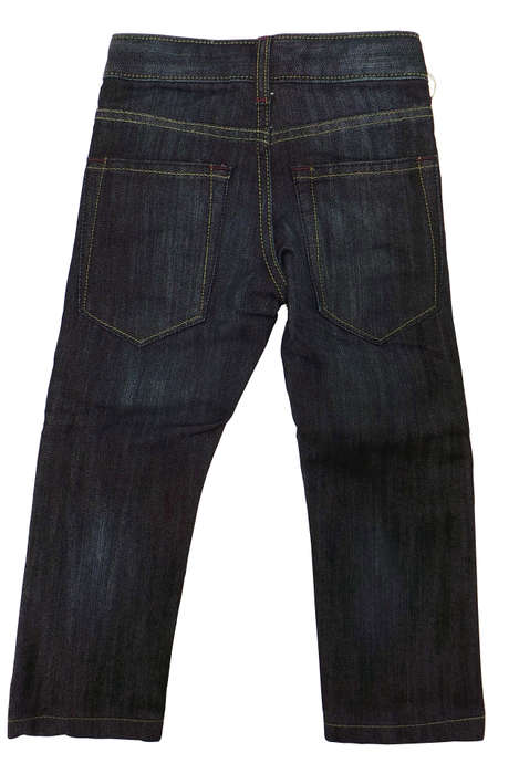 Boys Jeans Age 4 By Jean Team Straight Cut Dark Denim Trouser for Kids