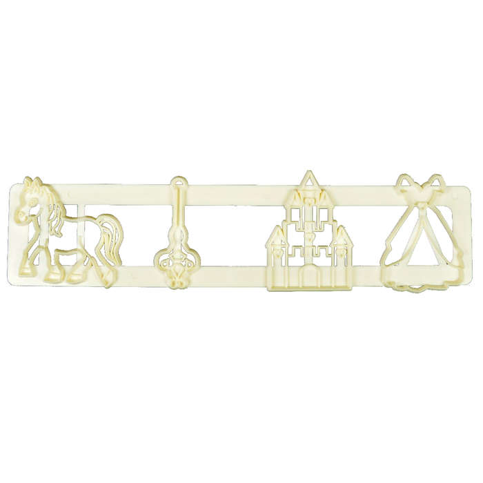 FMM Fairytale Motifs Sugarpaste Sugarcraft Cutter Stencil for Cake Decoration
