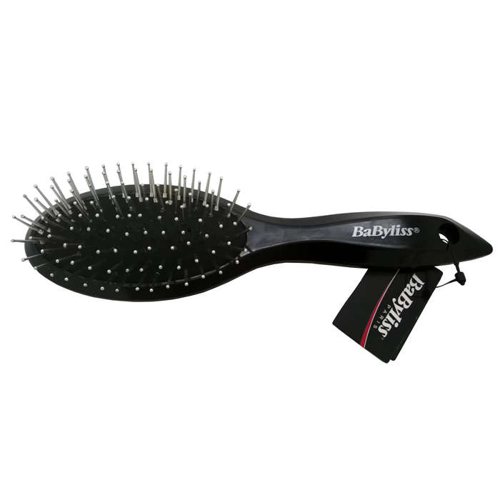 Babyliss BLACK Bristle Massage Hair Brush Ladies Women Girls Beauty Accessories