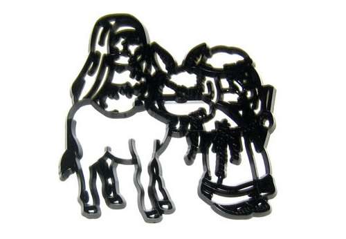 Patchwork Cutters MARY & JOSEPH Christmas Sugarcraft Cake Decorating