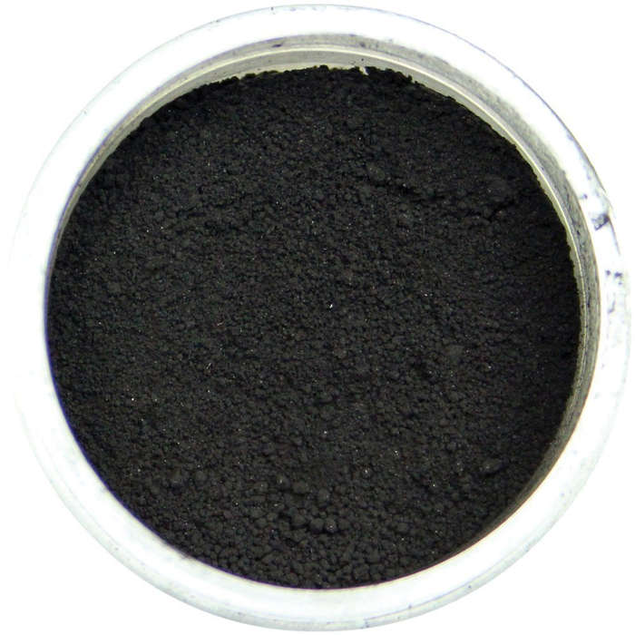 PME 2g JET BLACK Edible Food Powder Dust Lustre Cup Cake Colouring Sugarcraft