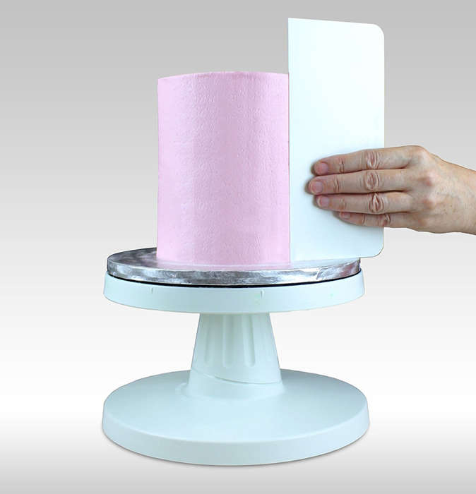 PME Cake Decorating Icing X Tall Plain Edge Plastic Buttercream Scraper 25 x 9cm