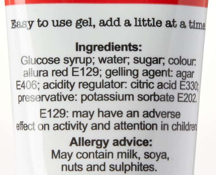 Colour Splash Food Colouring Gel for Cakes Baking Icing - 25g - Red