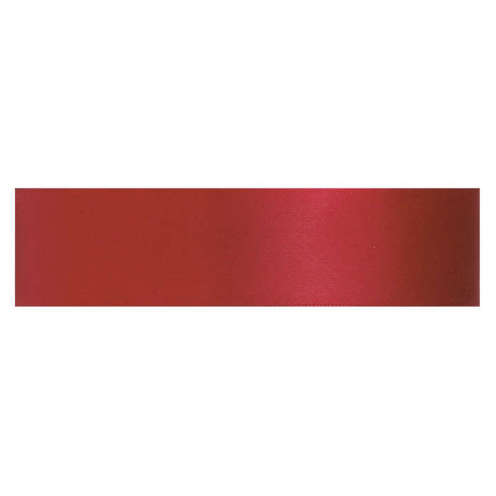 Culpitt SCARLET RED 3mm x 25m Double Faced Satin Ribbon Cake Decoration Craft