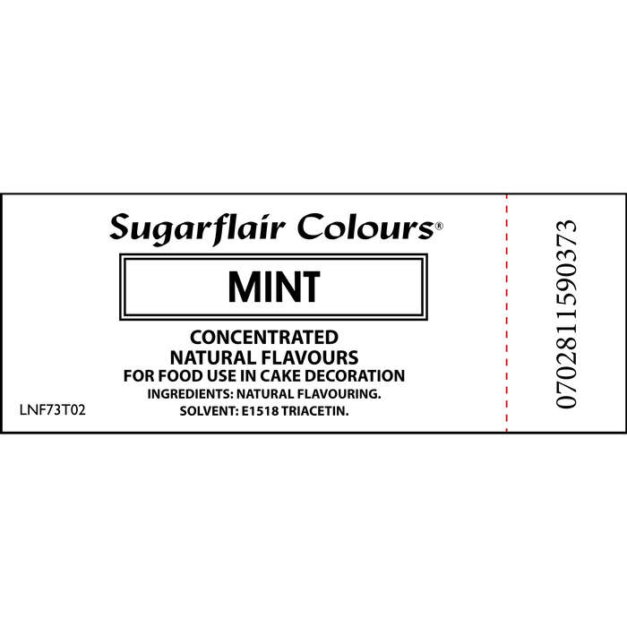 Sugarflair MINT Concentrated Natural Flavours For Cakes Ice Cream Icings Jams