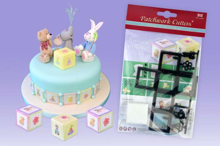 Patchwork Cutters Nursery Building Blocks Styro Block Cross Cutter Mixed Tappit