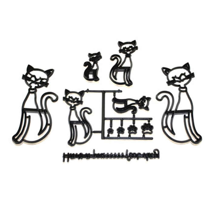 Patchwork Cutters CATS SET Sugarcraft Cake Decorating