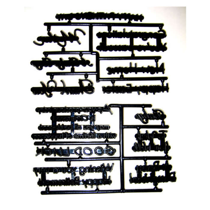 Patchwork Cutters CELEBRATION LETTERING  (Assorted) Sugarcraft Cake Decorating