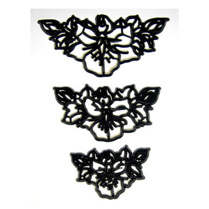 Patchwork Cutters ORCHID GARLAND SET Sugarcraft Cake Decorating