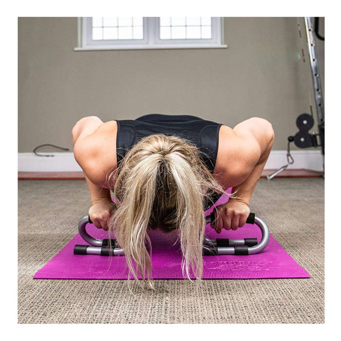 Phoenix Fitness Press Up, Push Up Bar Stand with Non-Slip Handles - Home and Gym